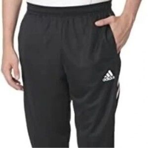 adidas Tiro '21 Black Tapered Track Pants for Versatile Wear - Men's Medium